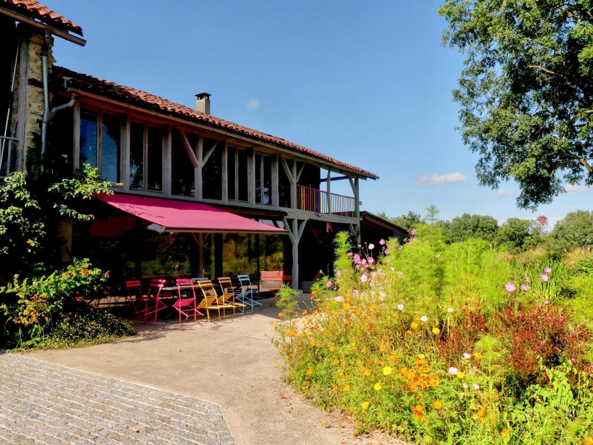 Les Couleurs Du Cagire Bed and Breakfast Couret Eksteriør billede